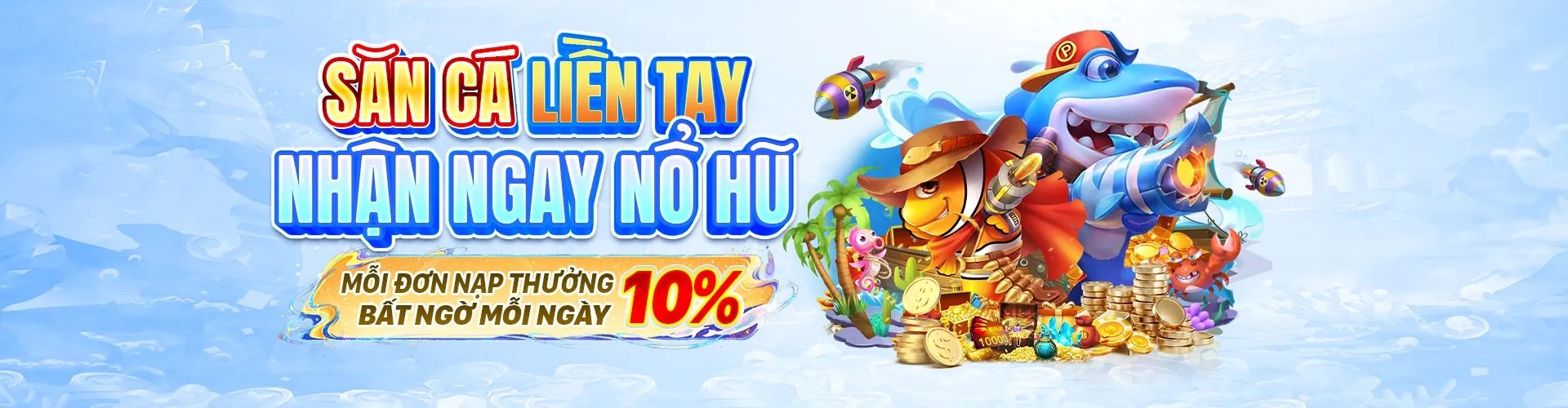 Hình ảnh chính trò chơi bắn cá Fcb8 với ưu đãi mã quà tặng